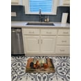 thumbnail image 3 of Carolines Treasures BDBA0056RUG Rooster & Chickens by Daphne Baxter Machine Washable Memory Foam Mat, 3 of 4