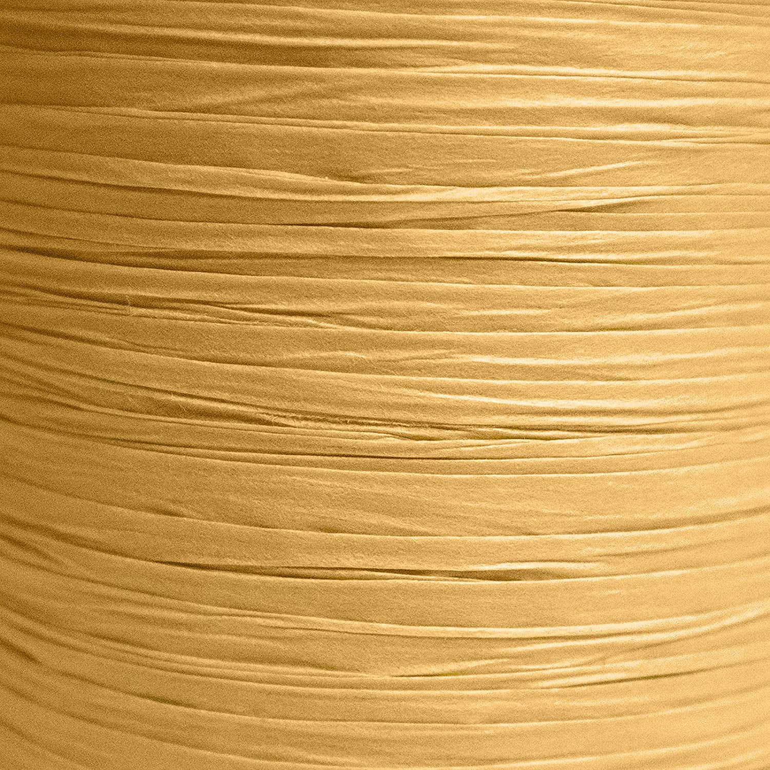 Paper Raffia Ribbon Roll 100 Yards for Kraft Packaging and Decoration (Gold)