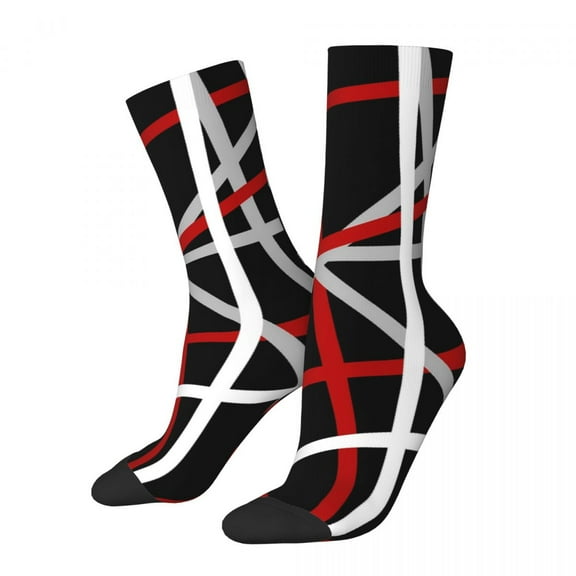 Stockings Abstract lines Custom Elegant Socks Autumn Anti Bacterial Socks Women Men Runni