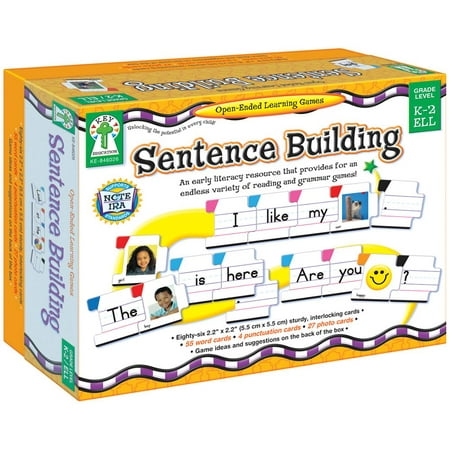 Sentence Building: An Early Literacy Resource That Provides for an Endless Variety of Reading and Grammar Games! (Hardcover)