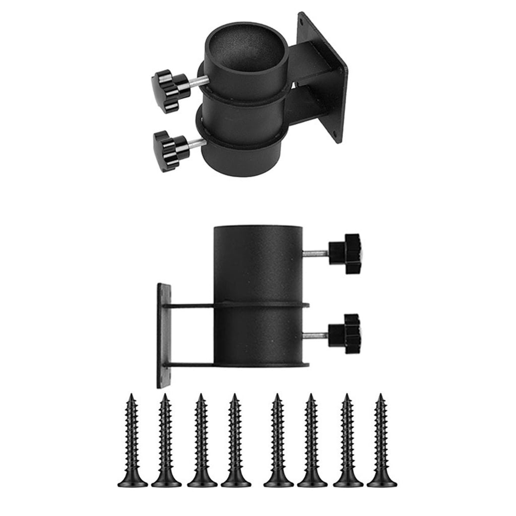 Umbrella Stand Patios Umbrella Holder Metal Corner Mount Umbrella Rack for Patios Deck Outdoor Fixed Clamps Base