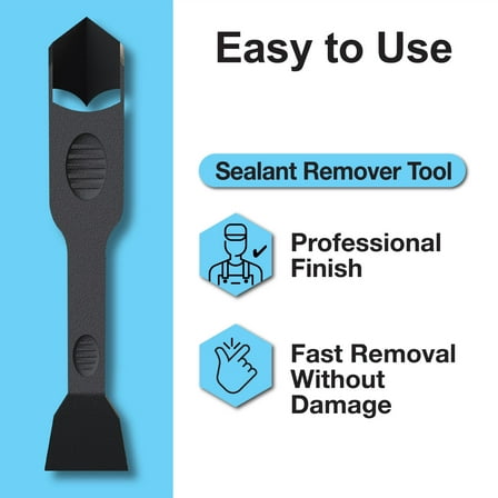 GE Sealant Remover Tool, Pack of 1, Black 1 Piece