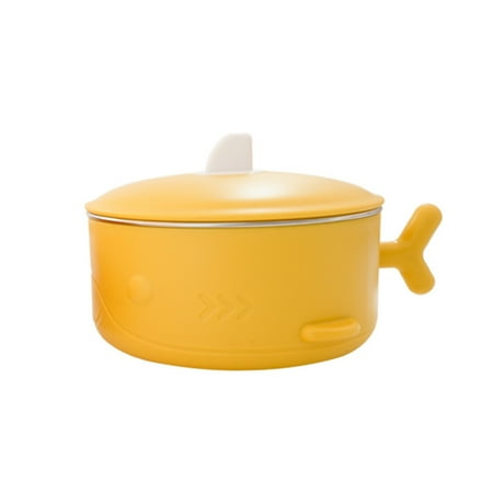 

Stainless Steel Feeding Bowl for Toddlers Kids Cute Sealed Tableware for Creative Baby Cartoon Dishes Bowls Kitchen Gadg