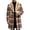 A01 - Christmas Coats, variant on Mens Christmas Wool Blend Overcoat Pinecone Patchwork Print Double Breasted Long Coat with Removable Faux Fur Shawl Collar Warm Winter Holiday Party Jacket