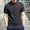 Black, variant on Summer Button Up Shirts for Men Short Sleeve Vintage Red Shirt Casual Mock Neck Relaxed Fit Tops