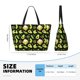 thumbnail image 4 of Easygdp Avocado Toast Bolsa de Viaje de Playa de Gran Capacidad, Bolsa Tote Perfecta para la Playa, Escapadas de Fin de Semana y Viajes, 4 of 7