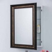 Bellaterra Home Mirrored Medicine Cabinet