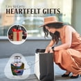 thumbnail image 4 of JAGASY Car Urn for Ashes Adult Brother - Lavedner Flower Urns for Human Ashes Keepsake 3" - Funeral Urns Large 10" for Mom & Dad - Combo Urn for Family - 1 Large & 4 Mini, 4 of 6