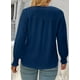 thumbnail image 2 of Blusa tipo túnica Eytino, talla grande, para mujer, cuello en V, 2 x vela, 2 of 6
