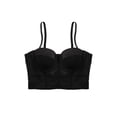 thumbnail image 4 of VISgogo Sujetador moldeador de cuerpo transpirable para mujer, ropa interior de baile de yoga de malla elástica de color sólido de estilo simple para mujer VISgogo moda, 4 of 9