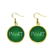 thumbnail image 1 of Ecuación de Estado del gas ideal química conocimiento Ear Dangle Golden Drop Earring Jewelry Mujer Unbranded M, 1 of 3