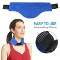 thumbnail image 4 of LotFancy Neck Ice Pack Wrap, Hot Cold Therapy for Shoulder Cervical, 4 of 7
