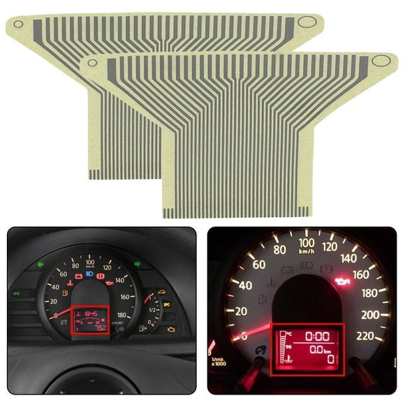 Cable Set of Two Compatible with for Gol G4 Gauge and LCD Display Needs