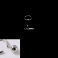 thumbnail image 1 of Anillo de nariz con clip de bola de acero inoxidable 316L BCR, anillo de nariz con clip de bola de acero de titanio, anillo multiusos universal, pendientes, anillo para el hueso de la oreja, 1 of 6