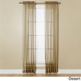thumbnail image 3 of Miller Curtains  Angelica Sheer 95-inch Rod Pocket Curtain Panel Celadon, 3 of 5