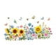 thumbnail image 3 of Calcomanías de pared con flores para ventanas, elegantes pegatinas florales para ventanas, decoración del hogar para fiestas, primavera, verano,, 3 of 9