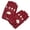 Red, variant on Stylish Open Finger Gloves With Mesh Cutouts For Women Night Out Stage Shows