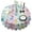 Rainbow Princess Flower, variant on Flower Princess Pattern Round Tablecloth 60"x60",Wrinkle Wipeable Table Cloth for Kitchen Dining Room Picnic Patio Party