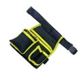 thumbnail image 2 of relayinert Polyester Easy Access Electrician Toolkit Multi Repair Kit Included Making Tools Close At Hand Yellow edge, 2 of 6