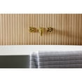 thumbnail image 3 of Kingston Brass KS8027RX Belknap Two-Handle 3-Hole Wall Mount Roman Tub Faucet in Brushed Brass, 3 of 7