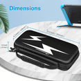 thumbnail image 2 of Funda de transporte rígida de EVA a prueba de golpes compatible con Nintendo Switch OLED con protección y compartimento específico para el mando, 2 of 6