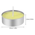 thumbnail image 3 of 150 piezas de vasos de aluminio para velas de té, latas de metal para velas de té con 150 piezas de mechas de velas, velas vacías para Ca silver, silver, 3 of 5