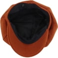 thumbnail image 5 of Women's Wool Blend Newsboy Hat with Drawstring, Ventage Casual Style Cabbie Cap for Cold Days 1Pack, 5 of 7