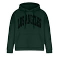 thumbnail image 6 of skpabo Hoodies for Men Warehouse Mens Letter Print Sweatshirts Hooded Pullover Fleece Lined Long Sleeve Tops Casual Drawstring Hoodie with Kangaroo Pocket, 6 of 6
