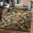 thumbnail image 3 of Safavieh  Handmade Metro Hildegunn French Country Floral Wool Rug Beige 9' x 12' 9' x 12' Indoor Living Room Rectangle, 3 of 5