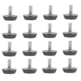 thumbnail image 1 of FELTECHELECTR 100 piezas de cuñas para muebles, niveladores de muebles, patas de muebles con tornillos, patas ajustables para muebles, 1 of 7