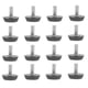 thumbnail image 1 of 100 niveles de muebles atornillados, patas ajustables para mesa y silla., 1 of 5