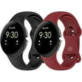 thumbnail image 1 of KOMI Bands Compatible for Google Pixel Watch & Pixel Watch 2 Replacement for Pixel Watch 2 Accessory Band Colorful Adjustable Bracelet Strap for for Google Pixel Watch Wristbands W/Metal Buckle, 1 of 5