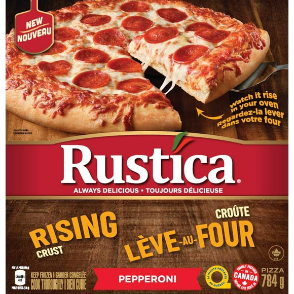 RUSTICA PIZZA LVE-AU-FOUR PEPPERONI RUSTICA PIZZA LVE-AU-FOUR PEPPERONI