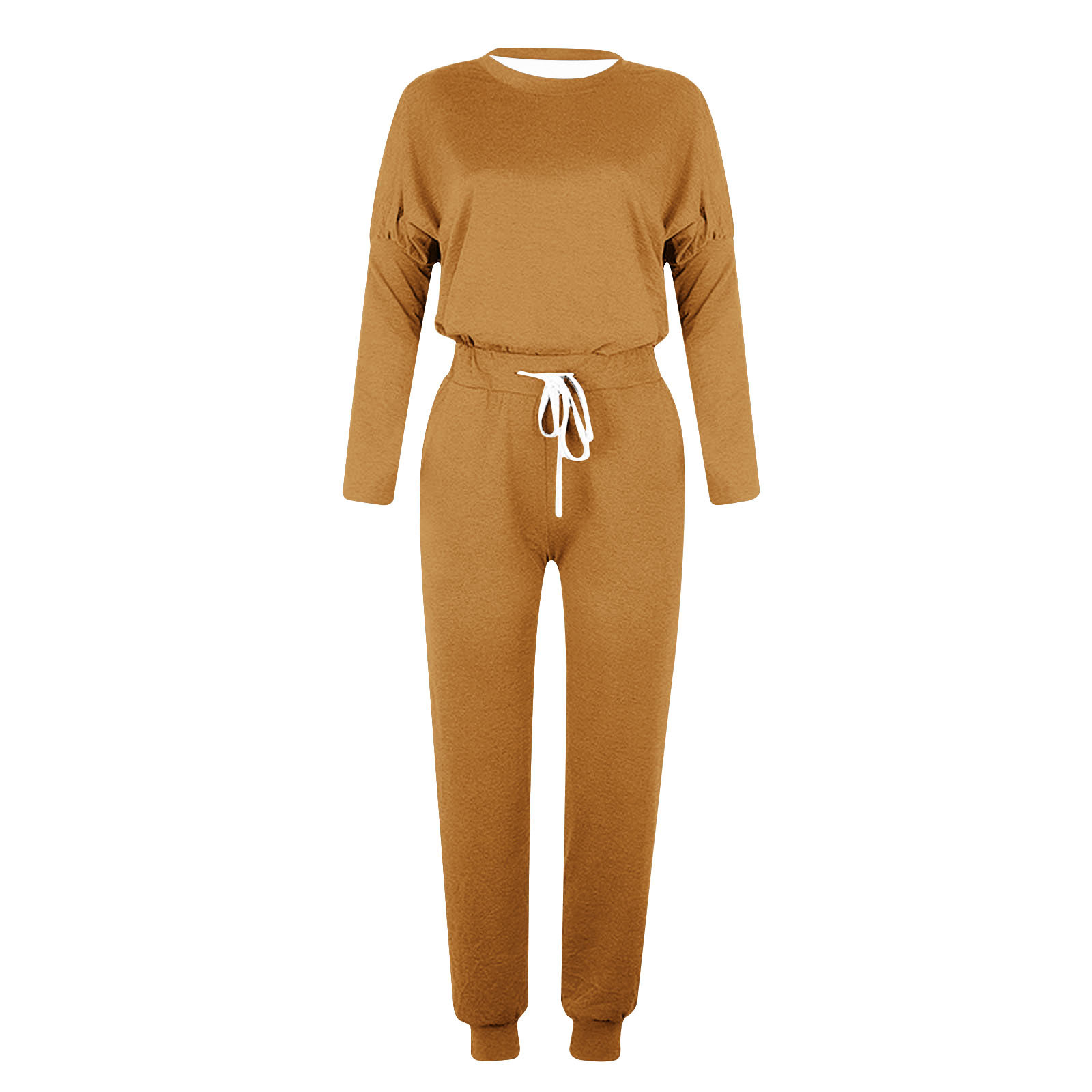 Scyoekwg Womens 2 Piece Sets Dressy Sweatsuit Fall Outfits Long Sleeve Sweatshirt Drawstring 8283