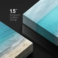 thumbnail image 4 of wall26 Canvas Print Wall Art Tranquil Blue Ocean View from The Beach Nature Wilderness Photography Modern Art Rustic Scenic Colorful Multicolor for Living Room, Bedroom, Office - 12"x18", 4 of 5