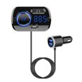 thumbnail image 4 of BC49BQ Transmisor Bluetooth de MP3 para Automóvil, Admite Reproducción de Música Estéreo Bluetooth, Pantalla de Lámpara de Atmósfera Soporte Sunnimix Transmisor Bluetooth MP3 para coche, 4 of 6