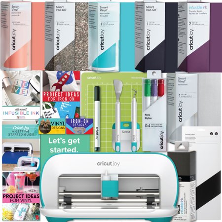 Cricut Joy Machine with a variety of Cricut Materials Bundle