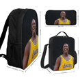 thumbnail image 2 of Shaquille O'Neal Backpack Bundle 17 Inch Bag Plus Lunch Box and Multi Compartment Pen Holder, 2 of 5