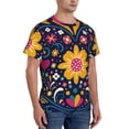 thumbnail image 5 of Rocae Cinco De Mayo Floral for Men's Moisture-Wicking Crew Tee - T-Shirt for Sports, Outdoor Activities, and Casual WearMedium, 5 of 9