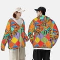 thumbnail image 5 of Picia Dancing African Womans Women's Men's UPF 50+ Sun Protection Hoodie Shirt Long Sleeve SPF Fishing Outdoor UV Hiking Lightweight Shirts-XX-Large, 5 of 9