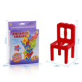 thumbnail image 4 of Random Color 18 Pcs Chairs Stacking Tower Balancing Game Stacking Chair Kids Balance Stacking Chairs Toy Party Stacking Toys, 4 of 7