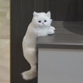 thumbnail image 3 of SharkTRUE FurNest Simulation Plush Cat Statue Hanging Handicrafts Cat Crafts Sculptures, 3 of 8