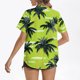 thumbnail image 5 of Pantalones Cortos para las Mujeres Sexy, Blusas de Estilo Hawaiano Impreso, Botón Arriba Cuello Turndown Superior, 5 of 5