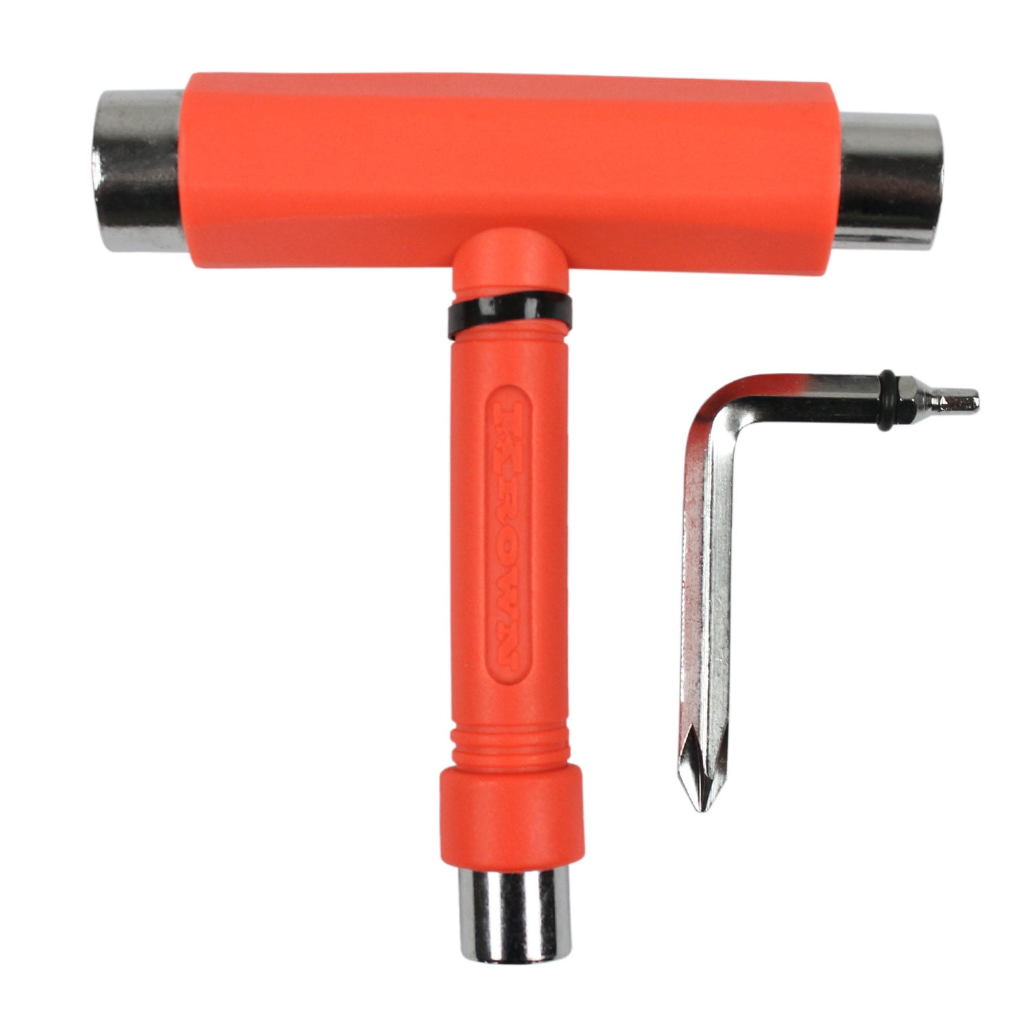 KROWN skate T TOOL skateboard longboard pocket size ALL IN ONE Orange by