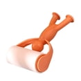 thumbnail image 7 of LOLIPPYY Compact Orange Pet Hair Remover Roller for Clothes, Bedding, Sofas, Carpets - Sticky Lint and Cleaner, 7 of 7