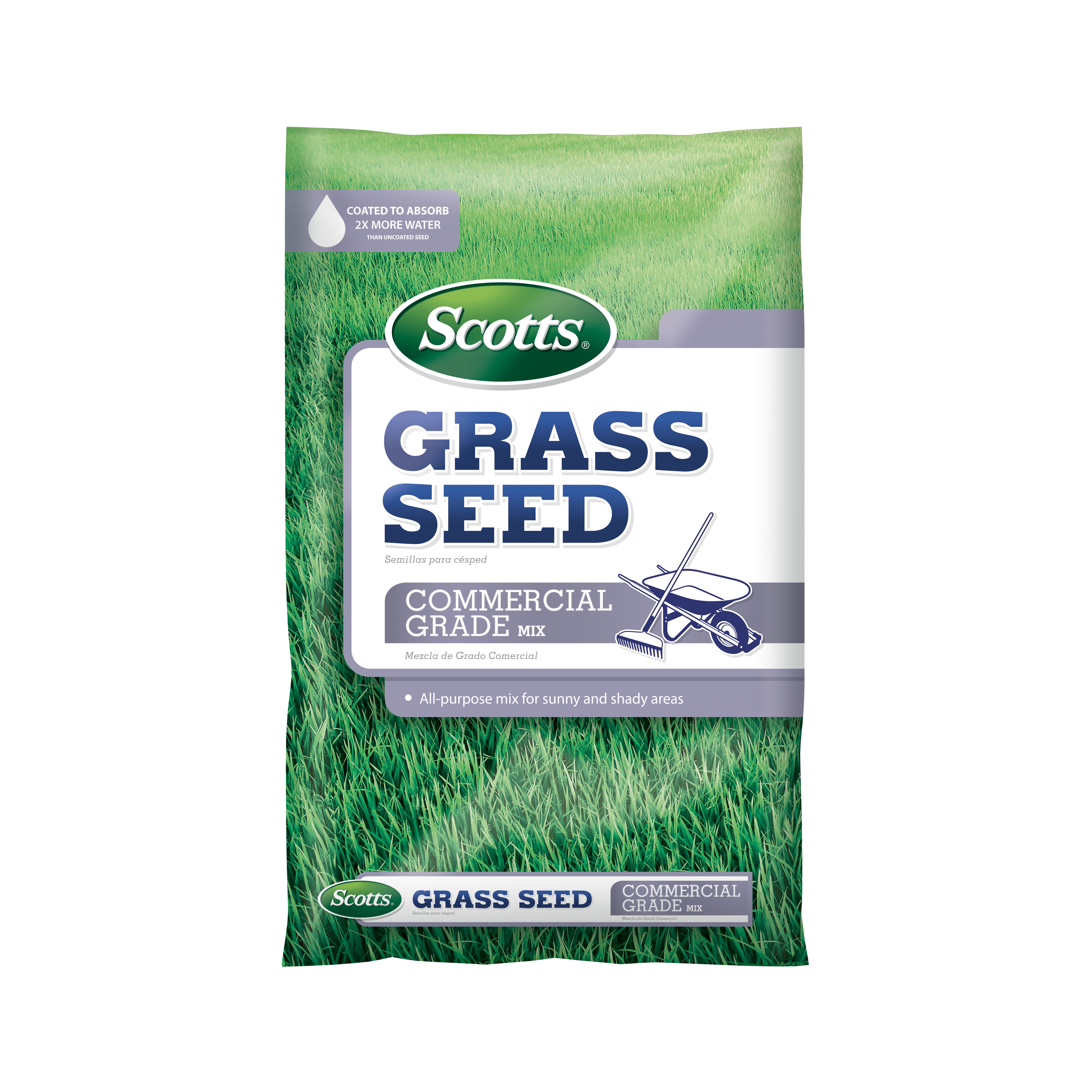 Scotts Grass Seed Commercial Grade Mix 20 lbs BrickSeek