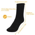 thumbnail image 4 of iMounTEK 3Pairs Men Warm Wool Socks, Soft Cozy Winter Thermal Socks for Men, Thick Heat-Trapping Moisture Wicking Socks Indoor Outdoor, 4 of 7