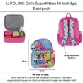 thumbnail image 7 of U.P.D., INC Girl's SuperKitties 16 Inch 5pc Backpack, 7 of 7
