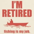thumbnail image 3 of CafePress - Fishing Is My Job Light T Shirt - Men's Classic Graphic T-Shirt, 3 of 4