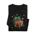 thumbnail image 3 of Woman Within Plus Size Fleece Holiday Sweatshirt, 3 of 6